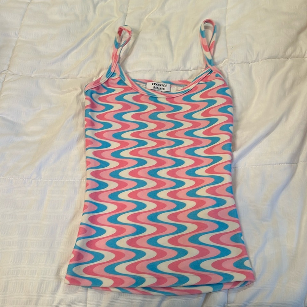 Frankies Bikinis Tank Top, Size: S